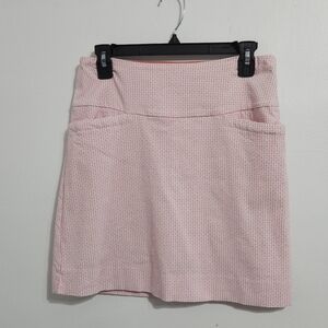 S.C. & CO. Coral Print 360 Tummy Control Athletic Skort Skirt (S)